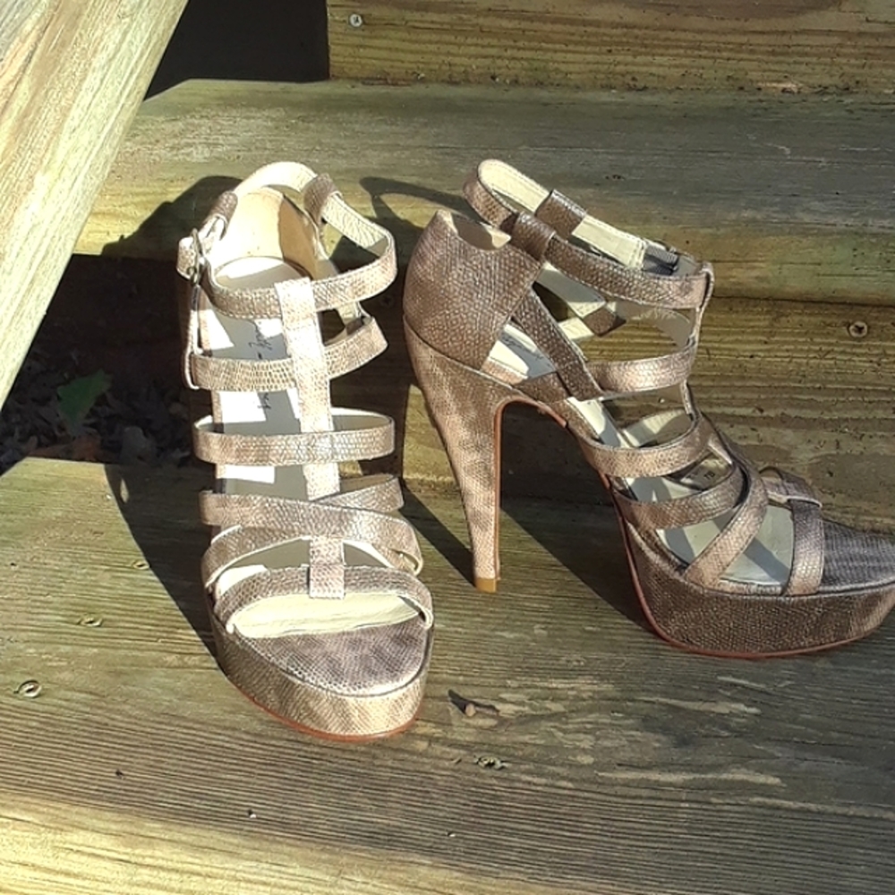Elizabeth and James platform heels